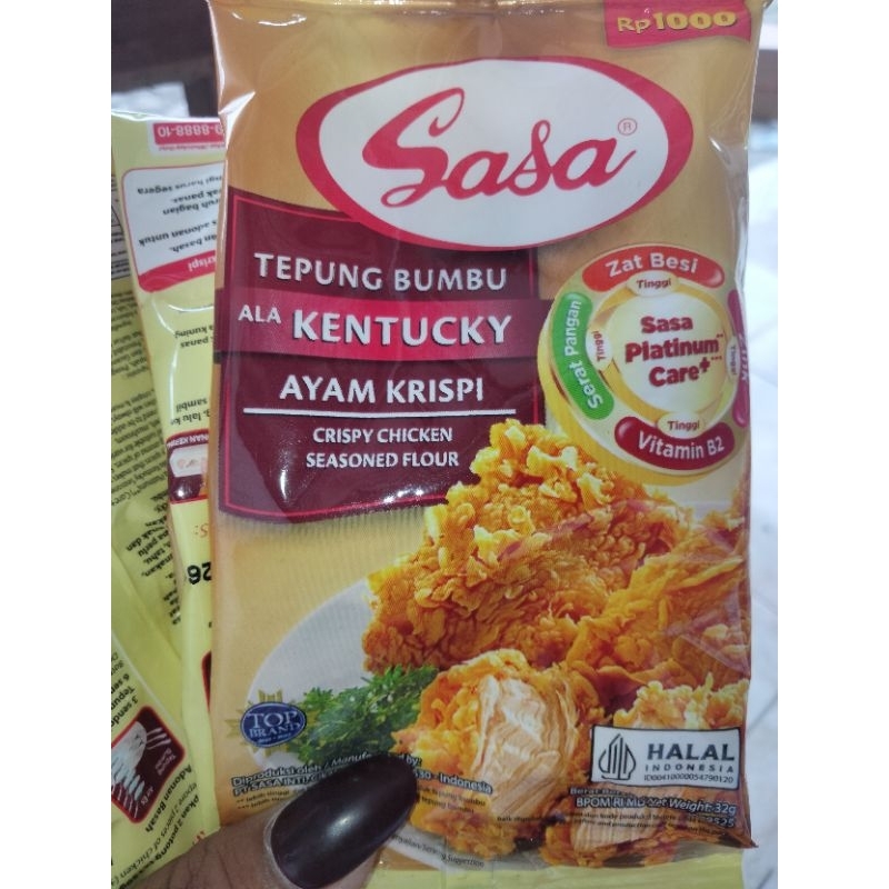 

SASA TEPUNG BUMBU KENTUCKY 32gram 1rtg isi 10 pck