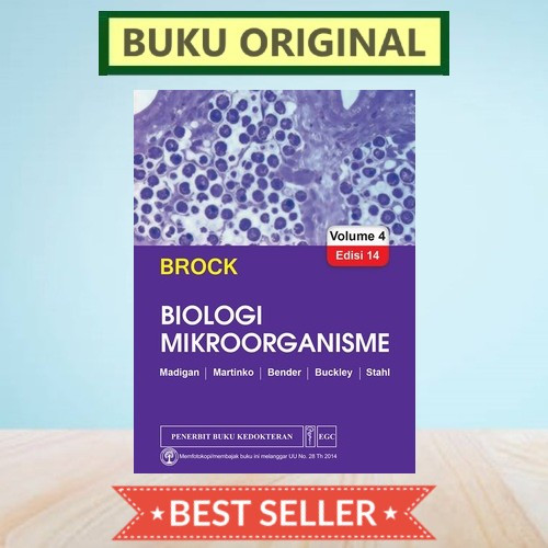 BROCK BIOLOGI MIKROORGANISME EDISI 14 VOLUME 4 - MARDIGAN - ORIGINAL