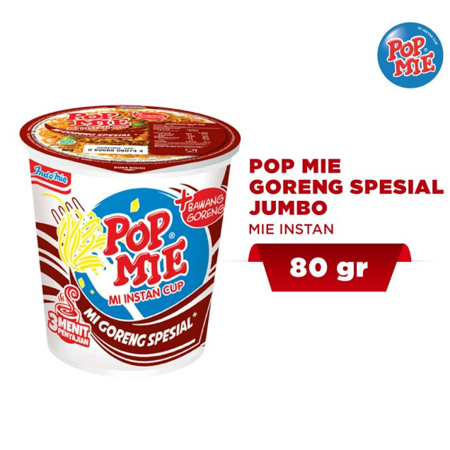 

Pop Mie Goreng Spesial Jumbo 80gr