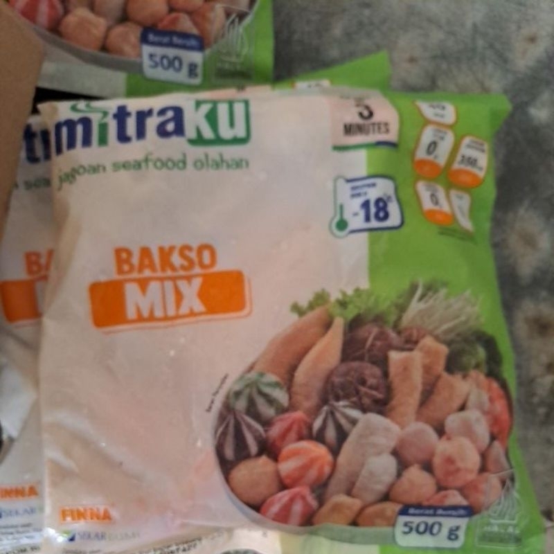 

Mitraku bakso ikan mix 500gr