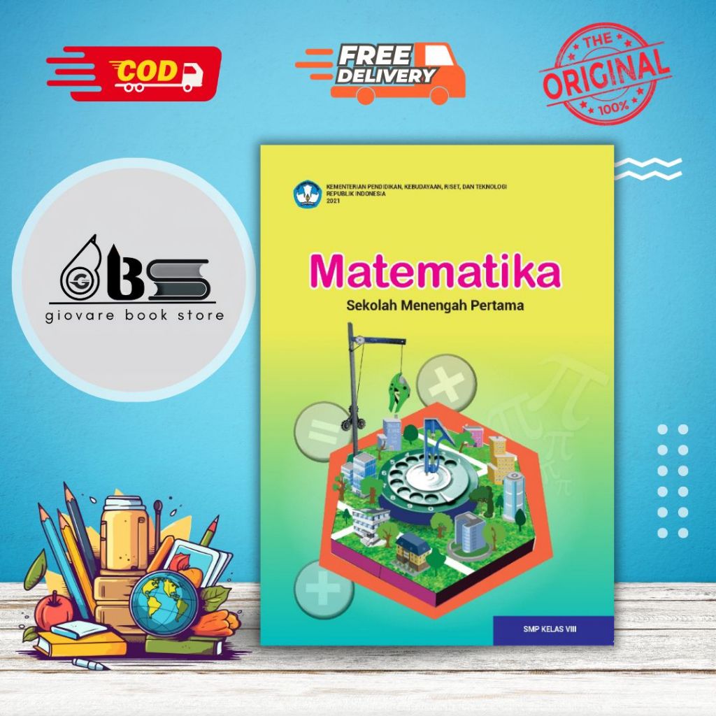 BUKU MATEMATIKA KELAS 8 KURIKULUM MERDEKA | BUKU MATEMATIKA SMP KELAS 8 KEMENDIKBUD ORIGINAL