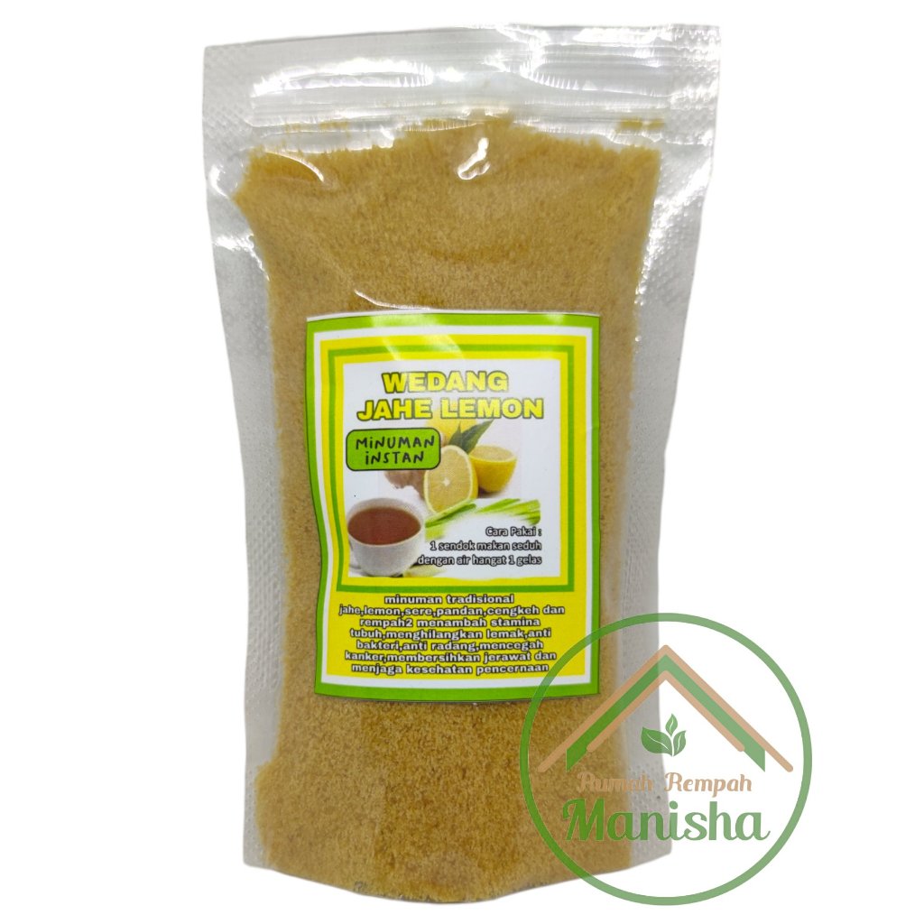 

Minuman Instan Wedang Lemon Jahe JSR Jurus Sehat (Jeruk Nipis Jahe Sereh Kunyit) 100gram