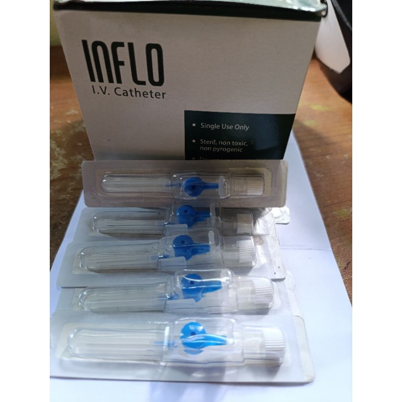 ABOCATH INFLO PLUS NO 22 _JARUM INFUS NO 22_ IV CATHETER INFLO PLUS NO 22