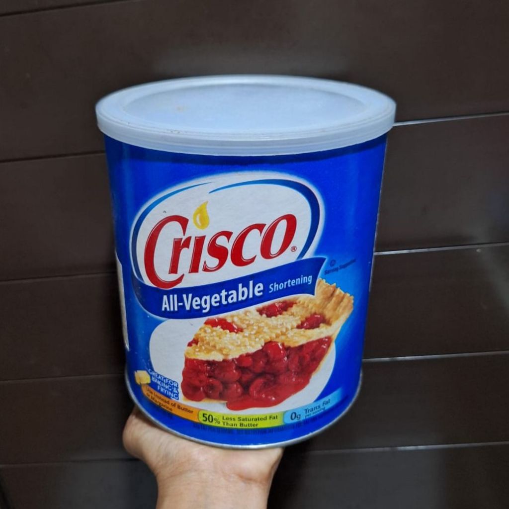 

CRISCO BUTTER ALL VEGETABLE (rijek kemasan) // MENTEGA KUNING IMPORT USA 1,36kg // CRISCO ALL VEGETABLE SHORTENING BAKING STIC MENTEGA 189GR