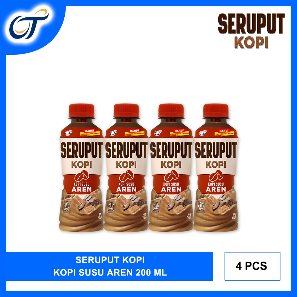 

Kopi Seruput Susu Si Manis Aren 200ml [Bundling Isi 4 Pcs]
