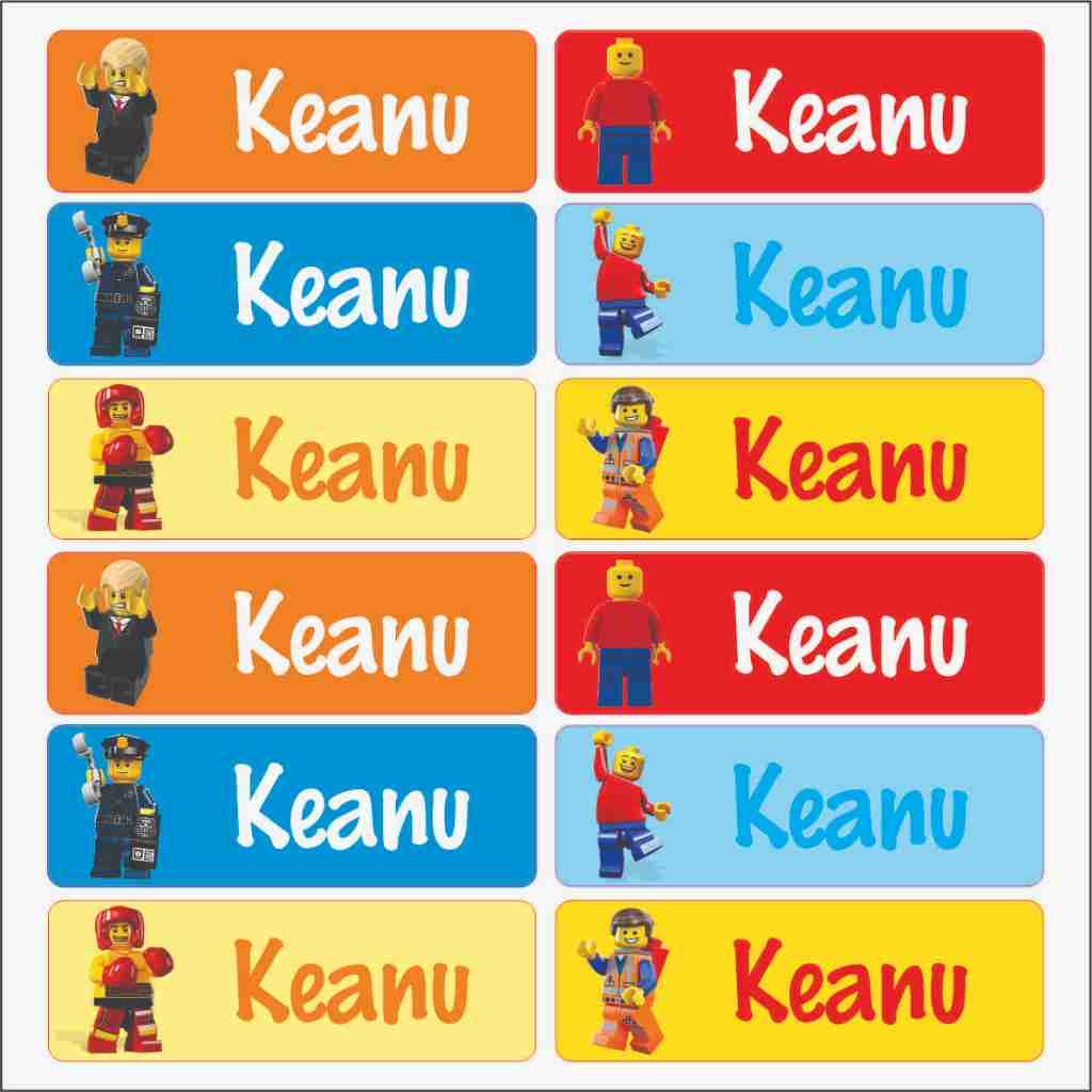 

Label Nama Vynil Lego Tahan Air