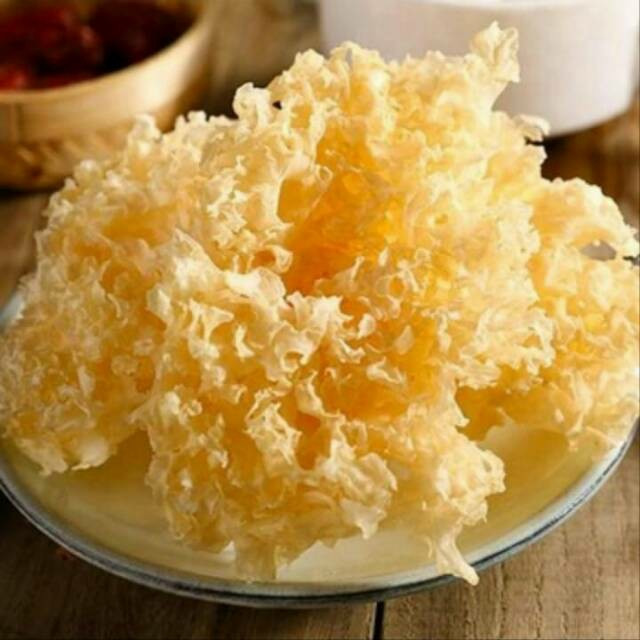 

Xue Bai Mu Er 雪白木耳 Tremella Fuciformis Grade A 50 Gr