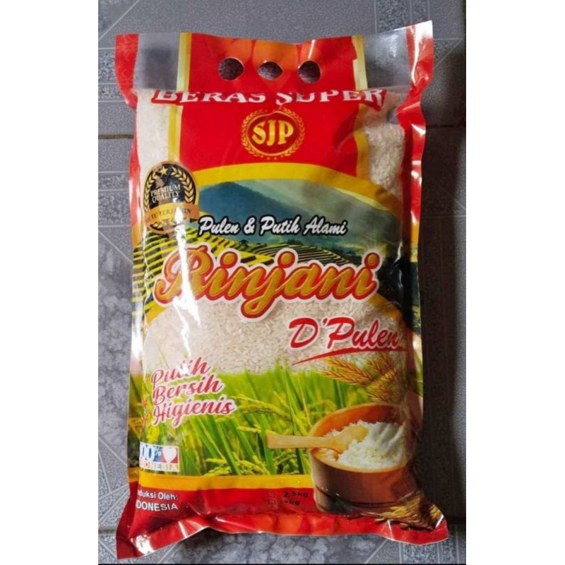 

Beras Rinjani 5kg Super Punel Putih Higenis