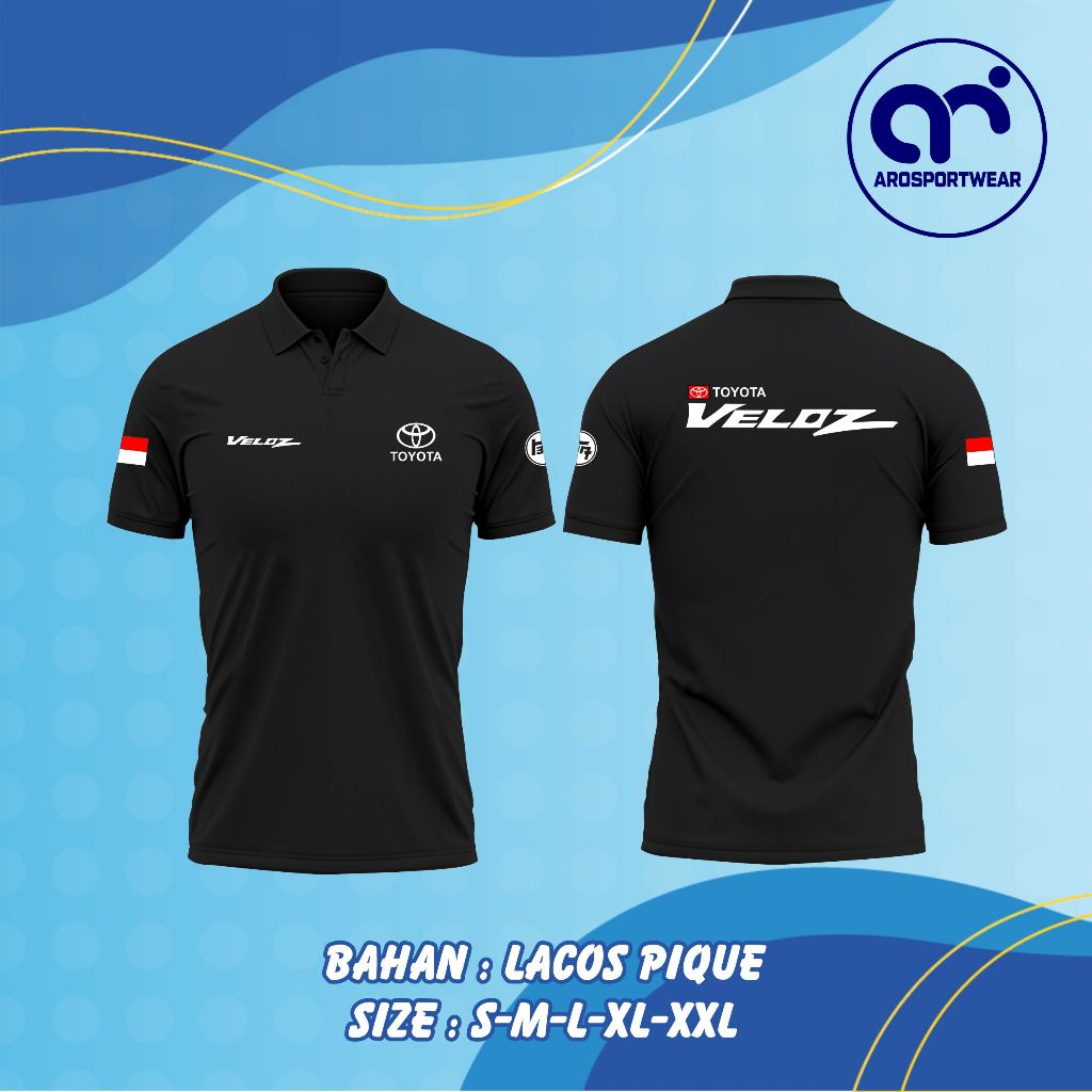 polo shirt toyota veloz -baju toyota-baju toyota avanza