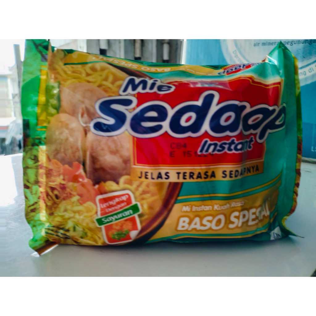

MIE SEDAAP KUAH RASA BASO SPESIAL 77G