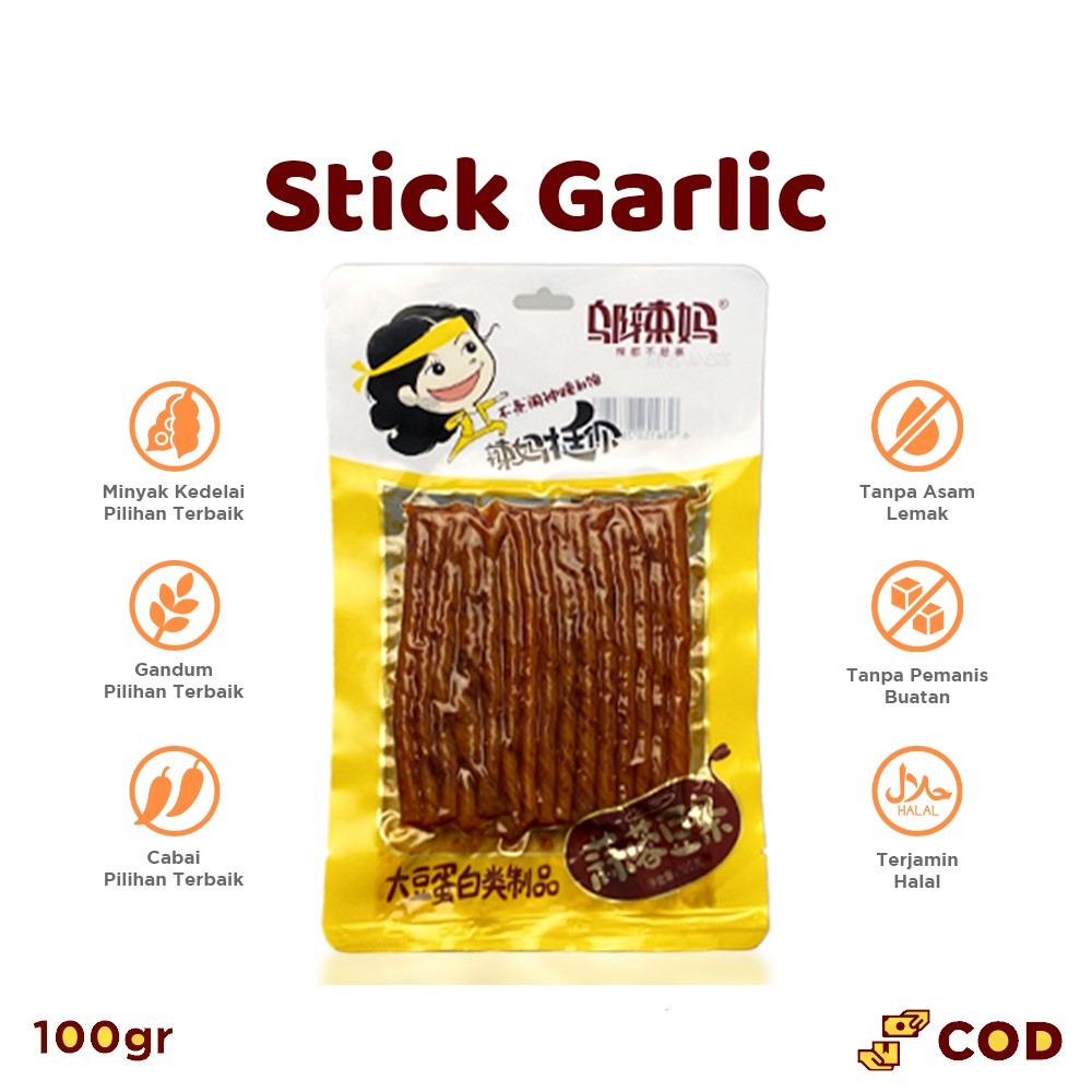 

Latio Wulama Gluten Stick Garlic 100gr