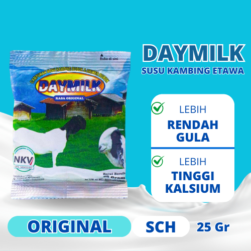 

DayMilk Sachet Original: Susu Kambing Etawa untuk Kesehatan Tulang dan Pernafasan Optimal