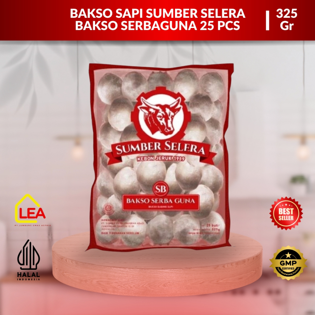 

Bakso Sumber Selera Baso Serbaguna isi 25pcs / 325Gr