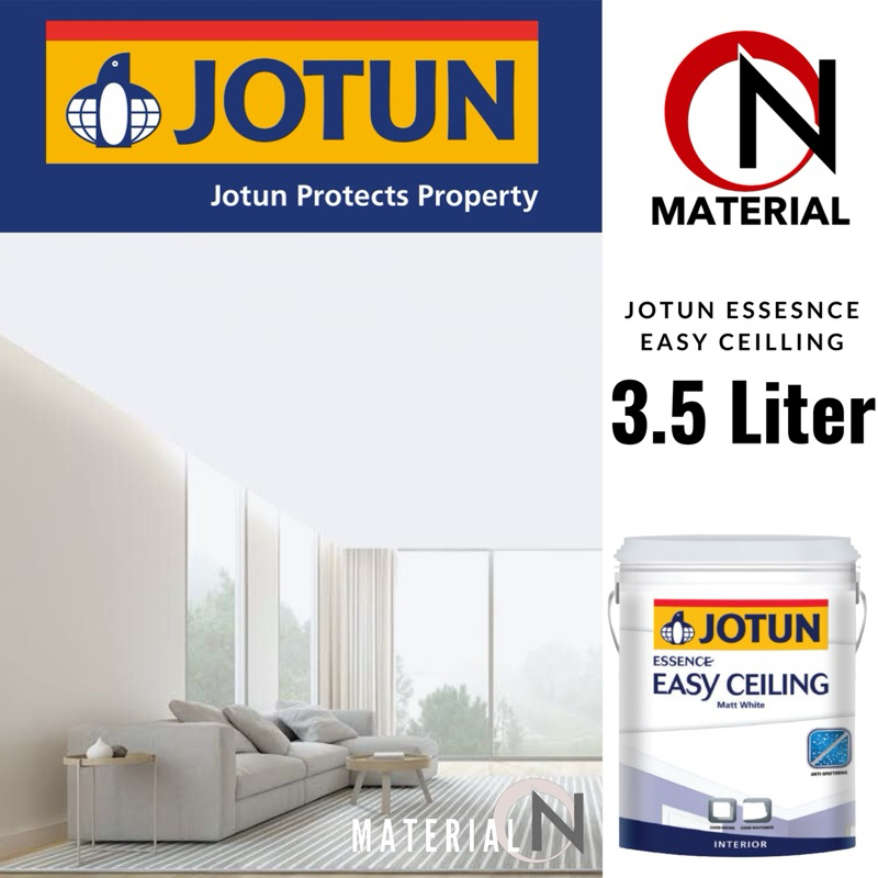 CAT PLAFON JOTUN EASY CEILLING 3,5 Liter MATT WHITE / JOTUN ESSENCE