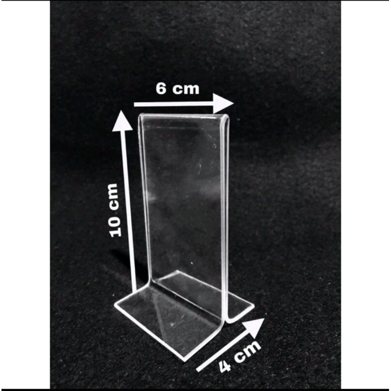 

nomer meja akrilik 10cmx6cm model T potret