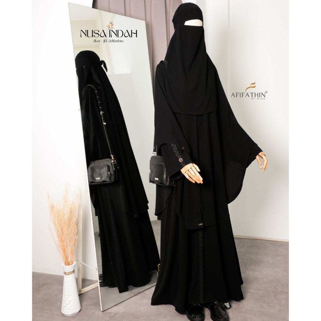 GAMIS NUSA INDAH/GAMIS AFIFATIN/SET/ONLY