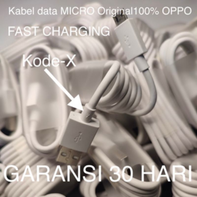 Kabel data oppo original copotan Micro usb