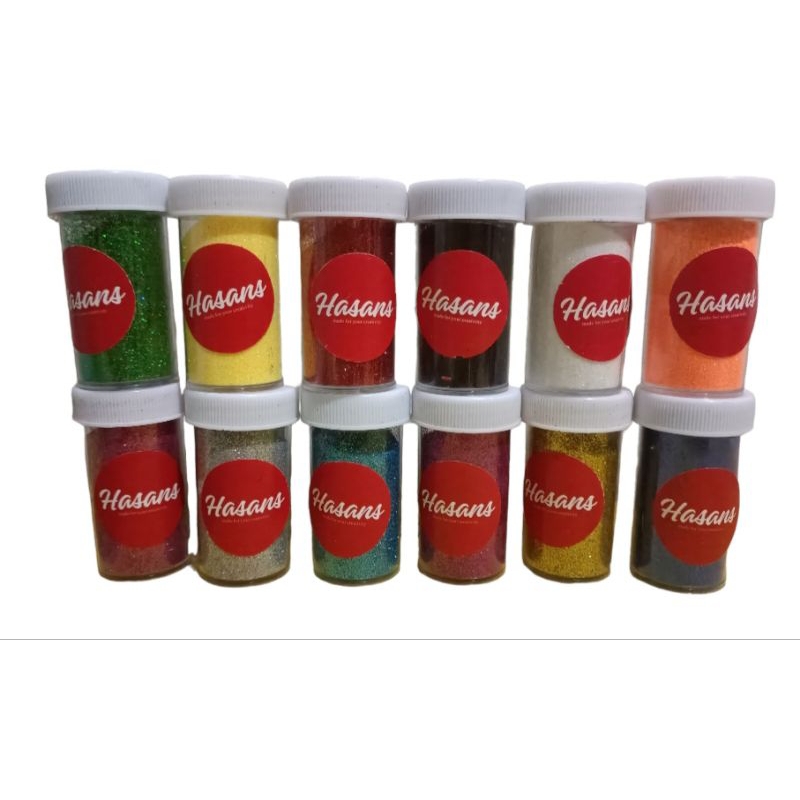 

GLITTER BUBUK BOTOL 20 GR GLITTER METALIK BUBUK SERBUK HALUS