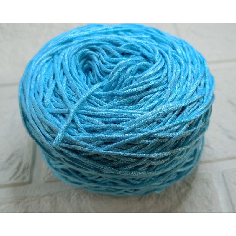 Benang rajut katun bambu lokal