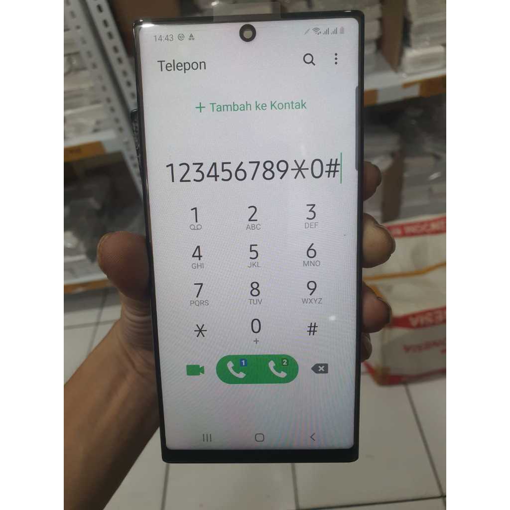 LCD  PLUS FRAME SAMSUNG NOTE 10