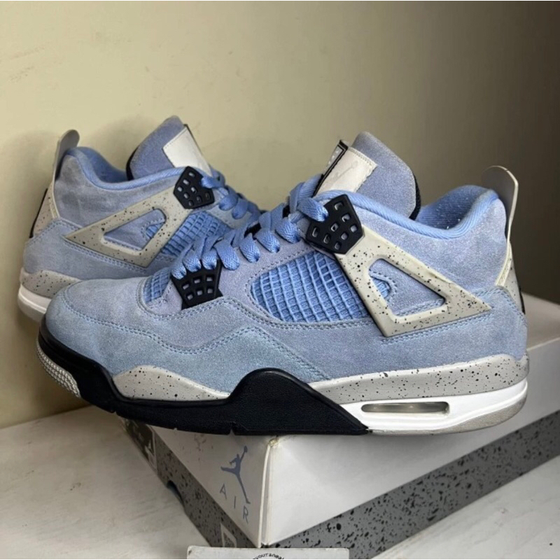 AIR JORDAN 4 Retro ‘University Blue’ 100% Original