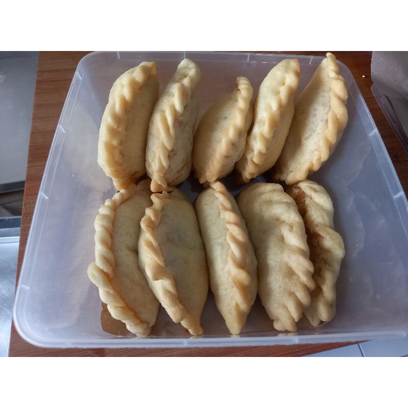 

HALAL PANADA SETENGAH MATANG (FROZEN) harga untuk 10 pcs harga selanjutnya kelipatannya