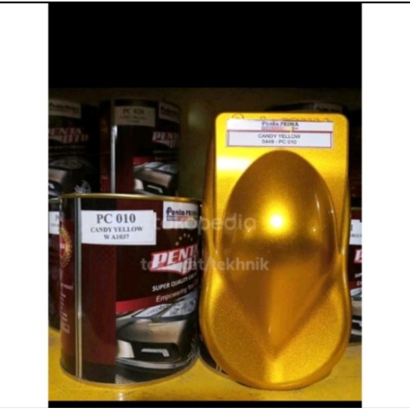 Cat Candytone Candy Yellow PC 010 PU Penta Oto Candy Tone Kuning
