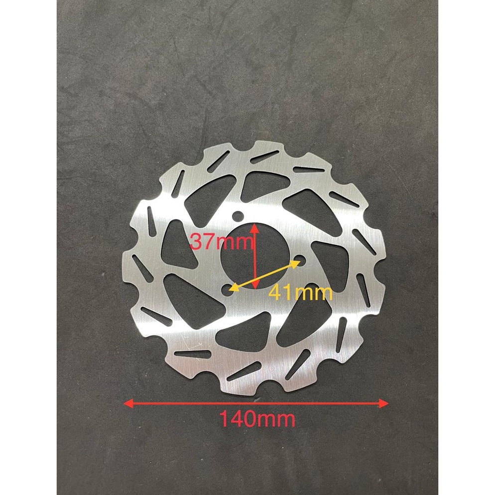 MURAH MERIAH Disc Brake  Piringan Cakram MOTIF 14mm Mini Trail 5cc 2Tak Mesin Tarik