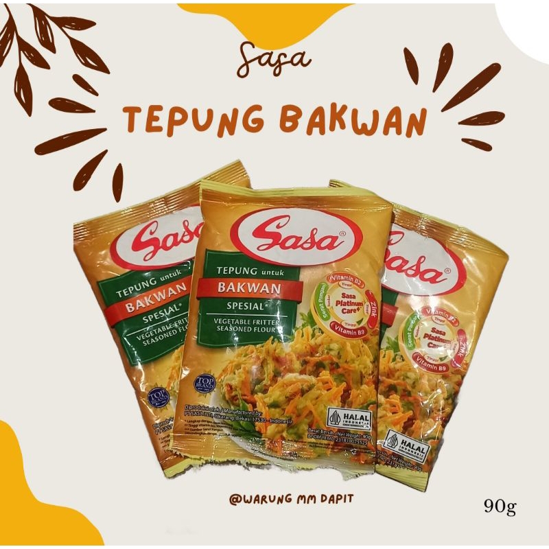 

Tepung Bakwan Sasa 90g