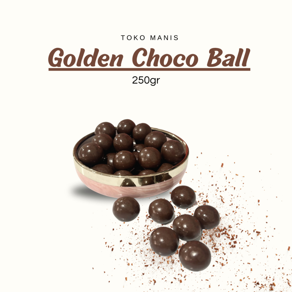 

ORIGINAL GOLDEN CHOCO BALL PREMIUM | BOLA COKLAT | CHOCO BALL