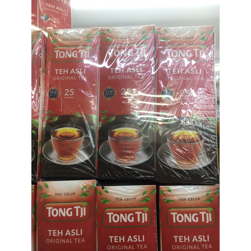 

BEST SELLER !!! 3Box TEH CELUP TONGTJI BLACKTEA 25’s
