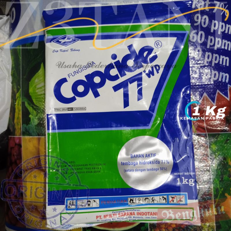 COPCIDE 77 WP Fungisida Bakterisida Tembaga Hidroksida 77 ℅