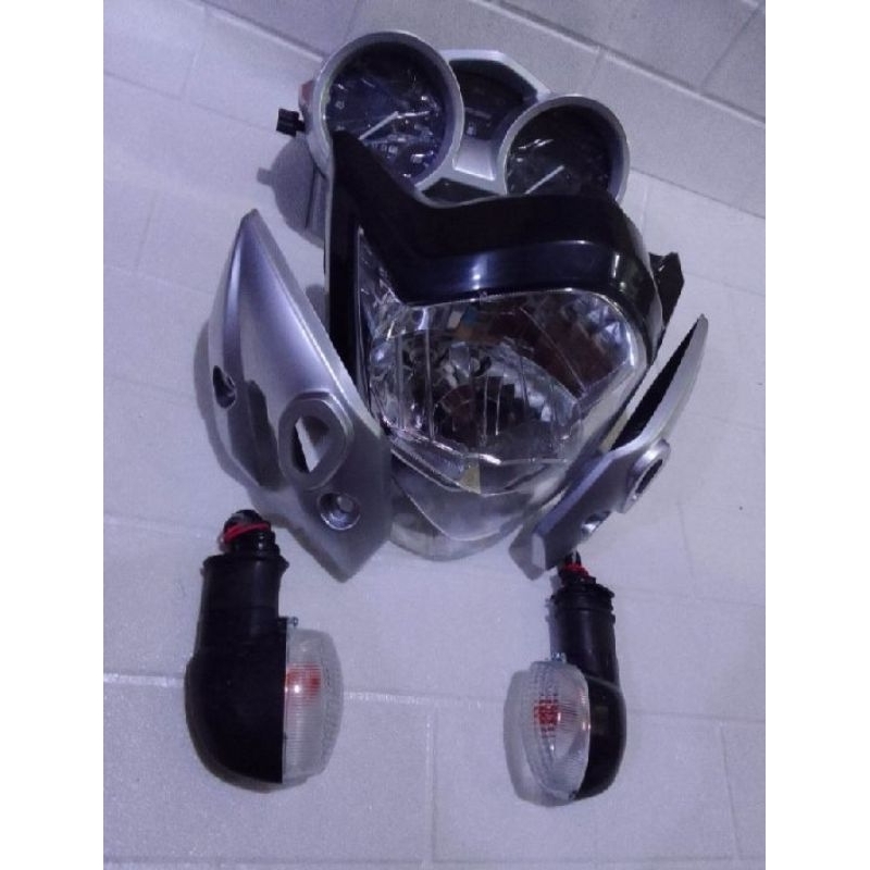 Paket Reflektor Plus Mika Kaca Lampu Depan Vixion Old Spidometer Kilometer Vixion Old Kupingan Duduk