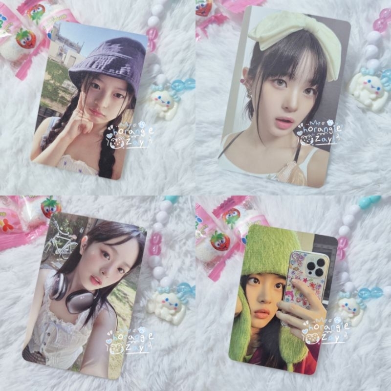 JUAL MURAH OFFICIAL Photocard Newjeans SG24 Minji Hanni Hyein Haerin Danielle Pc Newjeans Official G