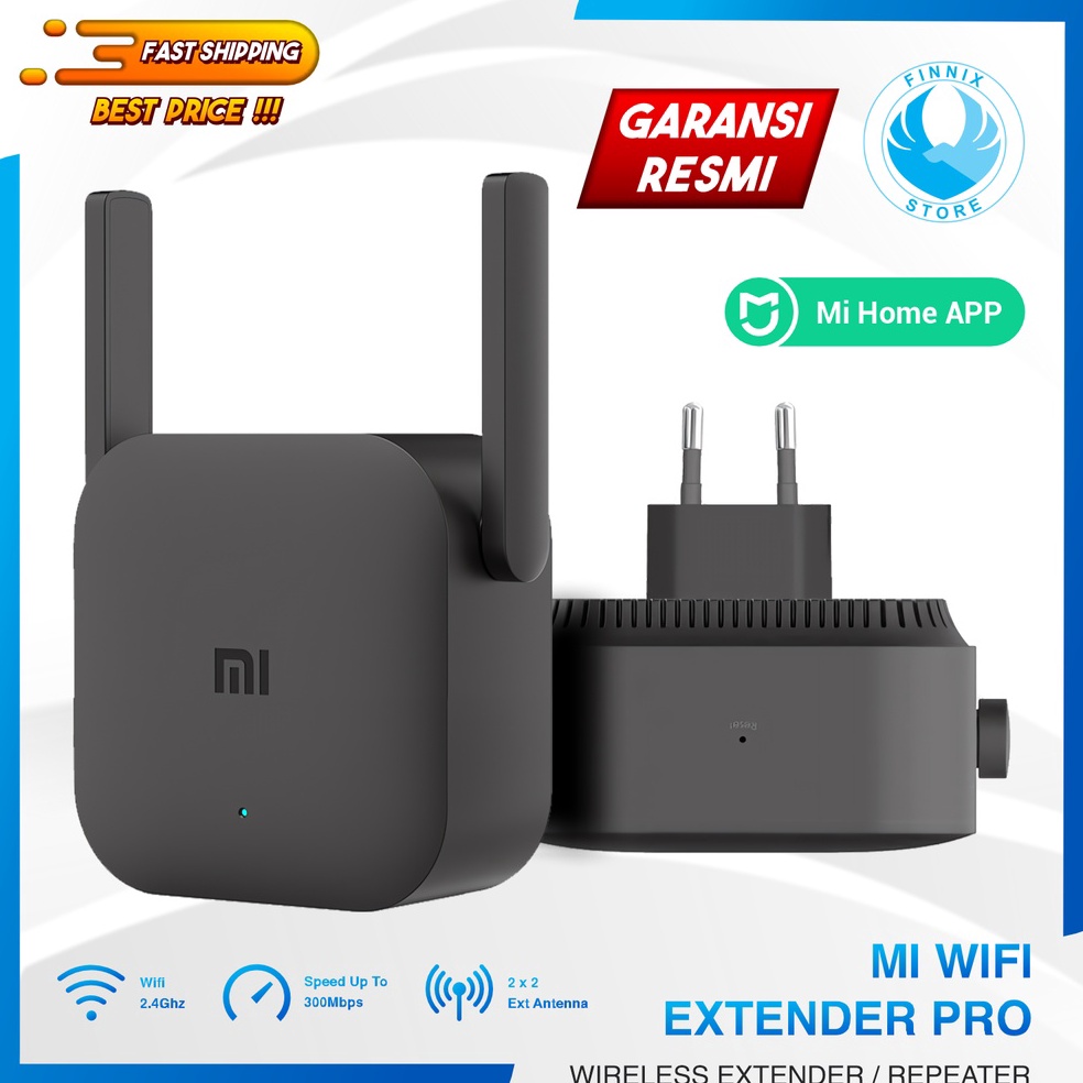 Muraaaahh Xiaomi Mi WiFi Repeater Pro  Wifi Amplifier Wireless  Wifi Extender Pro 3Mbps