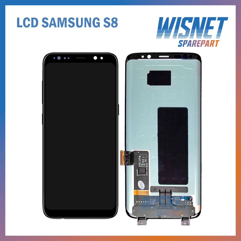 Grosir LCD Samsung S8 ORIGINAL 100% Fullset Touchscreen Garansi 1 Bulan + Packing Bubble