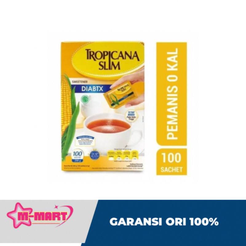 

Tropicana slim gula diabtx / diabetic / dabetix rendah kaliri isi 100