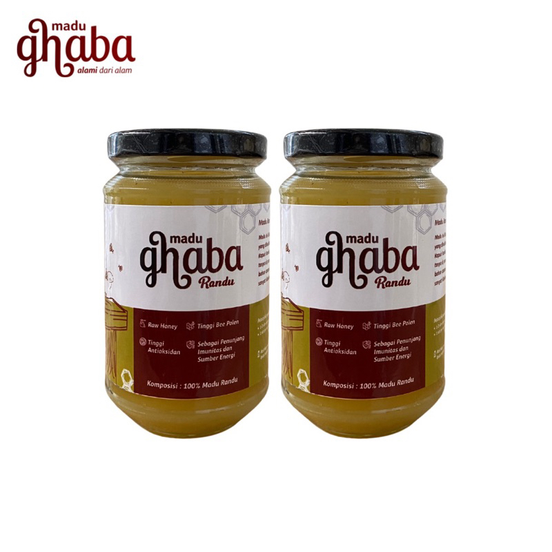 

Bundling 2 BTL Madu Ghaba Randu 300ml