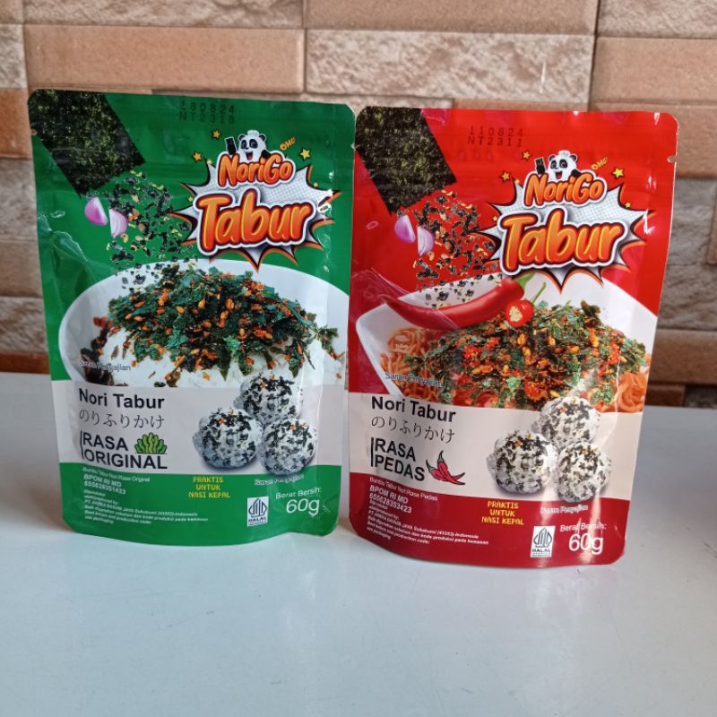 

Nori Tabur Norigo Original / Pedas 60gram