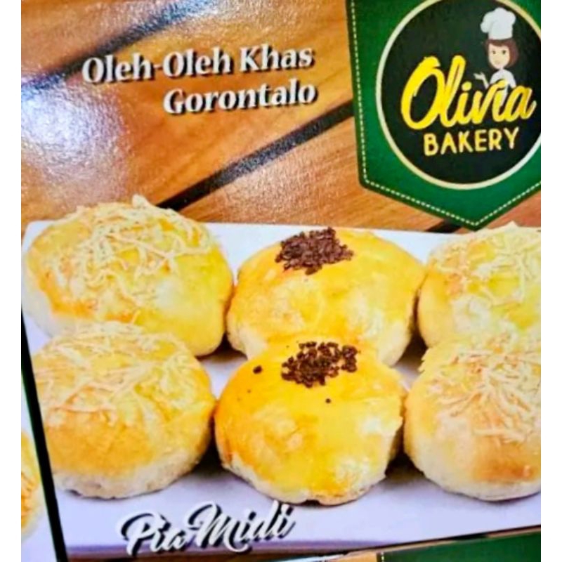 

Oleh-oleh khas Gorontalo = Pia Olivia Midi