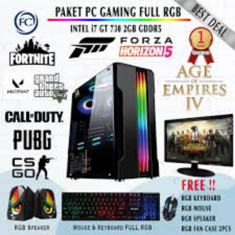 pc gaming full set