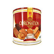 

UBM BISKUIT KALENG 450 GR CORONATION ASSORTED BISCUITS BISCUIT WAFER