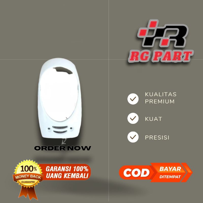 Tameng Depan Scoopy fi Putih 2015