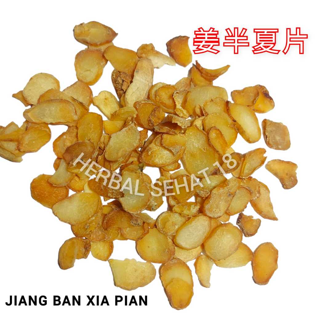 

100 gram - Zhi Ban Xia / Pinellia Ternata / PinelliaI Ternate Root / Pan Sia / Banxia / Pansia
