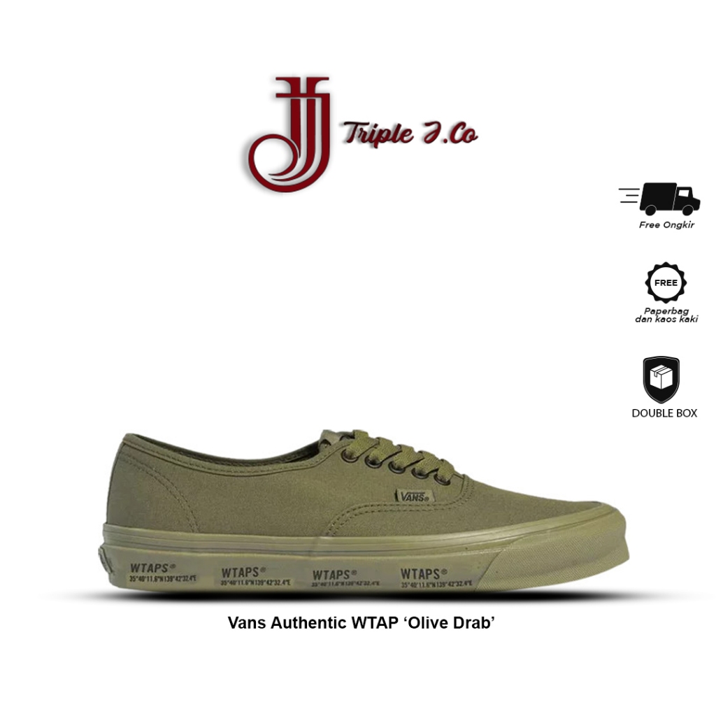 Vans Authentic WTAP ‘Olive Drab’