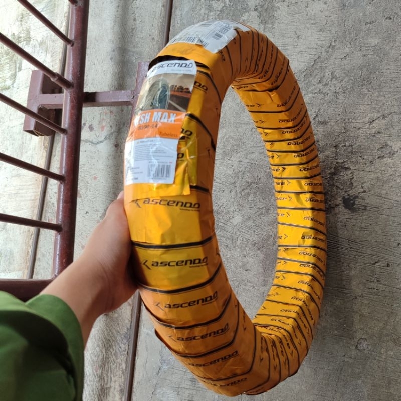 Ban Luar Mesh Max Ascendo 80/90-14 MT-405 Tubeless