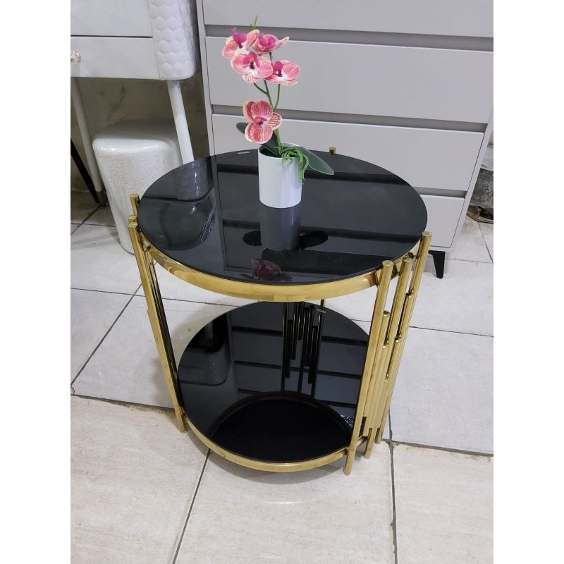 MEJA TAMU KACA MEWAH