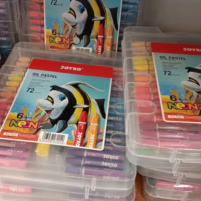 

Oil Pastel krayon joyko murah 72 warna / Crayon