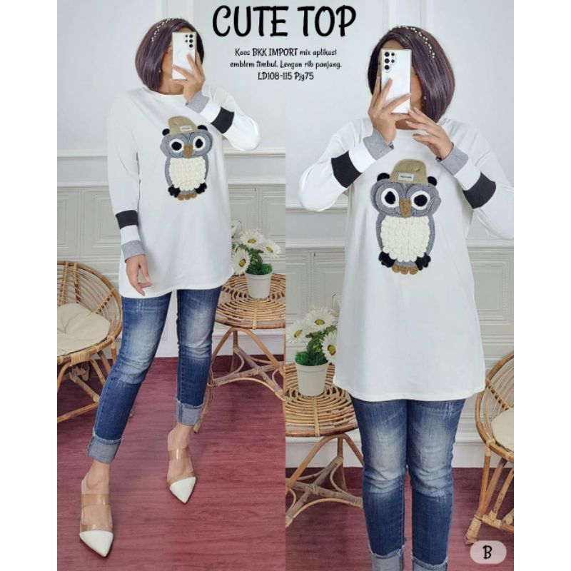 CUTE TOP Blouse Import | Blouse Lucu | | Atasan Import | | Kaos Import | | Kaos Wanita |