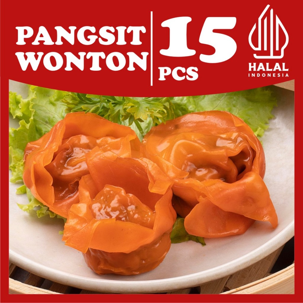 

Dimsum Frozen Food Premium Halal Pangsit Wonton Tanpa Pengawet Murah dan Enak